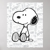 VREEMDEN | Snoopy op Black White Comics