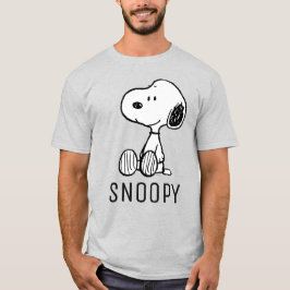 VREEMDEN | Snoopy op Black White Comics Tri-Blend Shirt