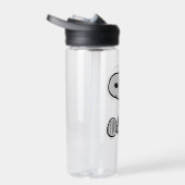 VREEMDEN | Snoopy op Black White Comics Waterfles (Rechts)