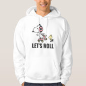 VREEMDEN | Snoopy & Woodstock | Laten we Roll Hoodie (Voorkant)