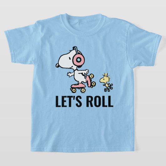 VREEMDEN | Snoopy & Woodstock | Laten we Roll T-shirt (Laagn)