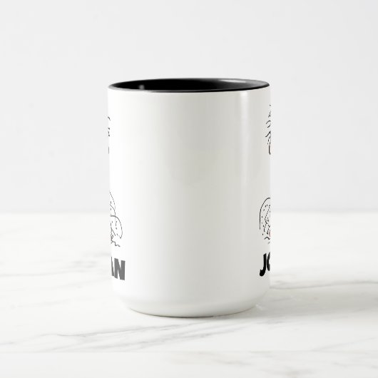 VREEMDEN | Varkenspijn | Jouw namen toevoegen Mok (Midden)