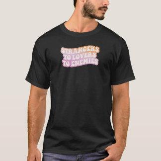 Vreemdeno Geliefdeno Vijanden Lesbische Pride Vlag T-shirt