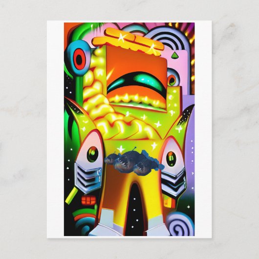 Vreemder dan je denkt briefkaart (Voorkant)