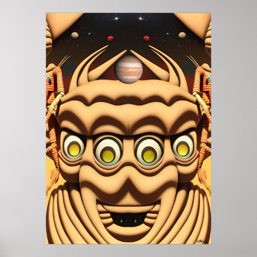 Vreemdmakend Poster (Voorkant)