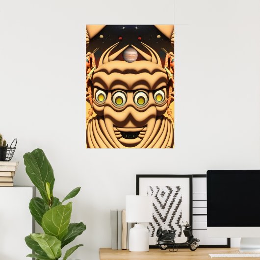 Vreemdmakend Poster (Thuiskantoor)