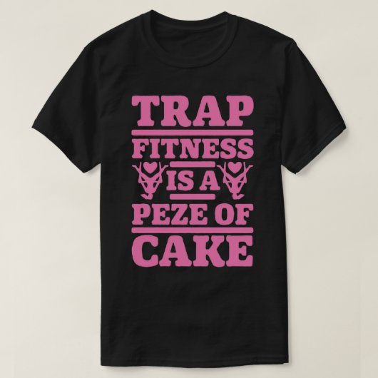 VREEMFITNESS IS EEN VREEMDE CAKE. T-SHIRT (Design voorkant)