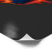 Vrees de Adelaar Poster Fierce Bald Eagle (Hoek)