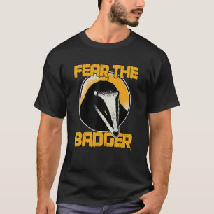 Vrees de das Grappige Gift Honey Badgers T-shirt