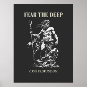 Vrees de Diepte – Poseidon Mythic  Poster