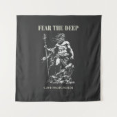 Vrees de Diepte – Poseidon Mythic  Wandkleed (Voorkant)