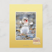 Vrees de Fuzzy! Briefkaart (Voorkant)