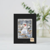 Vrees de Fuzzy! Briefkaart (Staand voorkant)