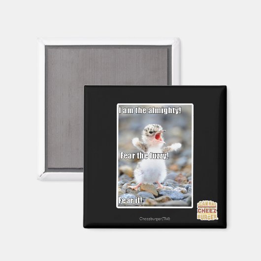 Vrees de Fuzzy! Magneet (Voorkant / Achterkant)