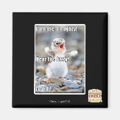 Vrees de Fuzzy! Magneet (Voorkant)