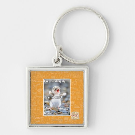 Vrees de Fuzzy! Sleutelhanger (Voorkant)