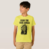 Vrees de Gezichtswas (Hockey) T-shirt (Voorkant volledig)