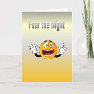 Vrees de nacht kaart