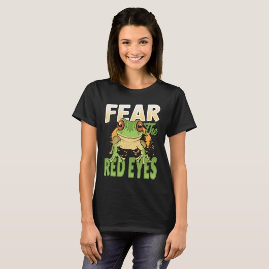Vrees de Rode Ogen T-shirt (Voorkant volledig)