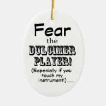 Vrees de speler van de Dulcimer