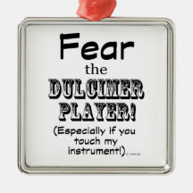 Vrees de speler van de Dulcimer