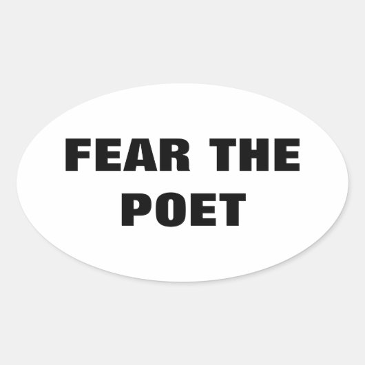 Vrees de sticker (Voorkant)