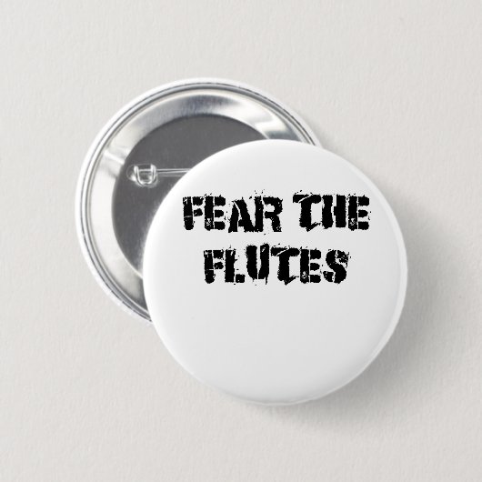 Vrees de Vloten Ronde Button 5,7 Cm (Voorkant /achterkant)