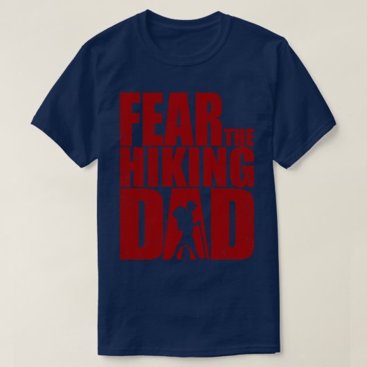 Vrees de wandeldood en het lopen ondode Zombies Ts T-shirt (Design voorkant)
