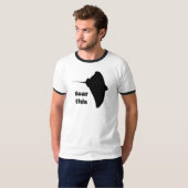 Vrees dit t-shirt (Voorkant volledig)