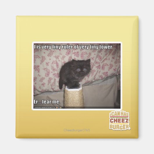 Vrees me magneet (Voorkant)