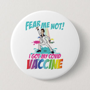 Vrees me niet! Disco Button
