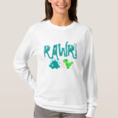 Vrees me! Rawr! T-shirt (Voorkant)