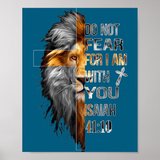 Vrees Niet Am Jesaja 41 Poster (Voorkant)