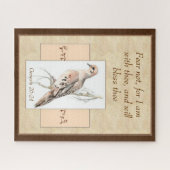 Vrees niet bevorderend de Vogel van de Waterverf v Legpuzzel (Horizontaal)