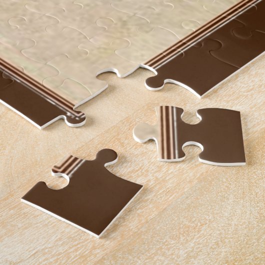 Vrees niet bevorderend de Vogel van de Waterverf v Legpuzzel (Zijkant)