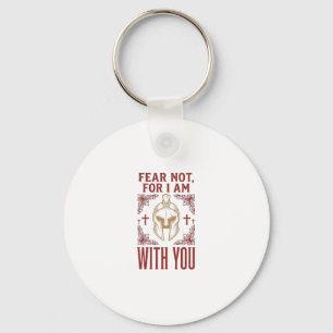 Vrees Niet Christelijke Krijger Vintage T-Shirt_1 Sleutelhanger