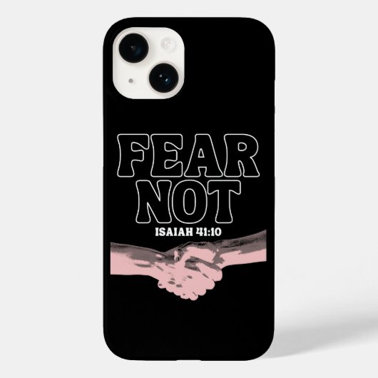 Vrees niet - Jesaja 41:10 Case-Mate iPhone Case (Achterkant)