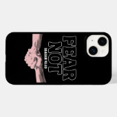 Vrees niet - Jesaja 41:10 Case-Mate iPhone Case (Achterkant (horizontaal))