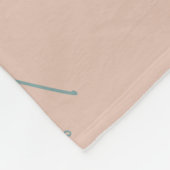 "Vrees niet." Jesaja 41:10 Fleece Deken (Hoek)