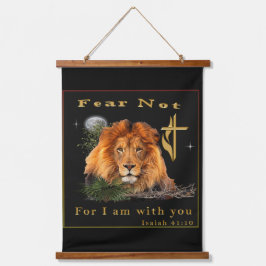 Vrees niet Jesaja 41:10 Hangend Wandkleed