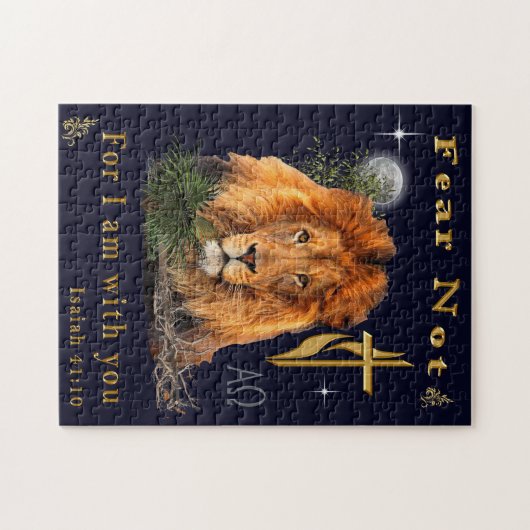 Vrees niet Jesaja 41:10 Legpuzzel (Horizontaal)