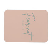 "Vrees niet." Jesaja 41:10 Magneet (Horizontaal)