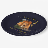 Vrees niet Jesaja 41:10 Papieren Bordje (Gekanteld)