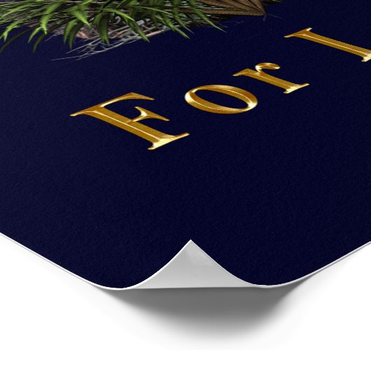 Vrees niet Jesaja 41:10 Poster (Hoek)