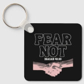Vrees niet - Jesaja 41:10 Sleutelhanger (Voorkant)
