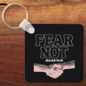 Vrees niet - Jesaja 41:10 Sleutelhanger (Voorkant)