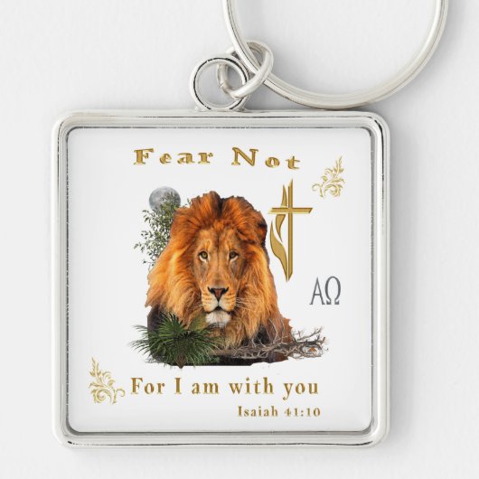 Vrees niet Jesaja 41:10 Sleutelhanger (Voorkant)