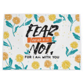 Vrees niet Jesaja Bijbelvers Inspirerend ontwerp Groot Cadeauzakje (Voorkant)