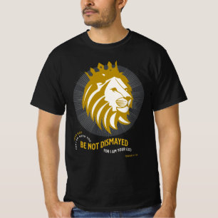 Vrees niet verbijsterd Jesaja 41:10 T-shirt