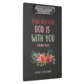 Vrees niet voor God is met je klembord (Rechts)